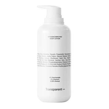 Вітамінний лосьйон для тіла Transparent Lab Vitamin Enriched Body Lotion, 400 мл 110070 фото