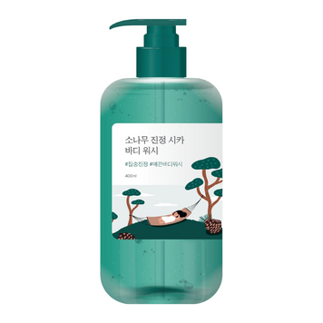 Заспокійливий гель для душу з екстрактом голок сосни ROUND LAB Pine Calming Cica Body Wash 10840 фото