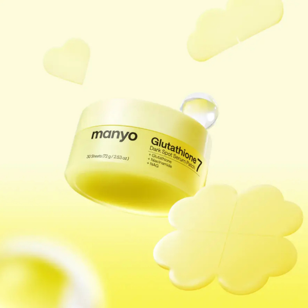 Патчі з освітлювальною дією Manyo Glutathione 7 Dark Spot Serum Patch, 30 шт 11001341 фото