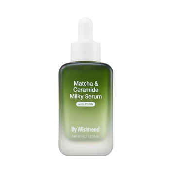 Відновлююча сироватка з матчею та керамідами BY WISHTREND Matcha & Ceramide Milky Serum, 30 мл 11001440 фото