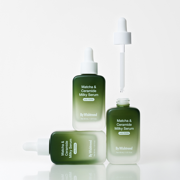 Відновлююча сироватка з матчею та керамідами BY WISHTREND Matcha & Ceramide Milky Serum, 30 мл 11001440 фото