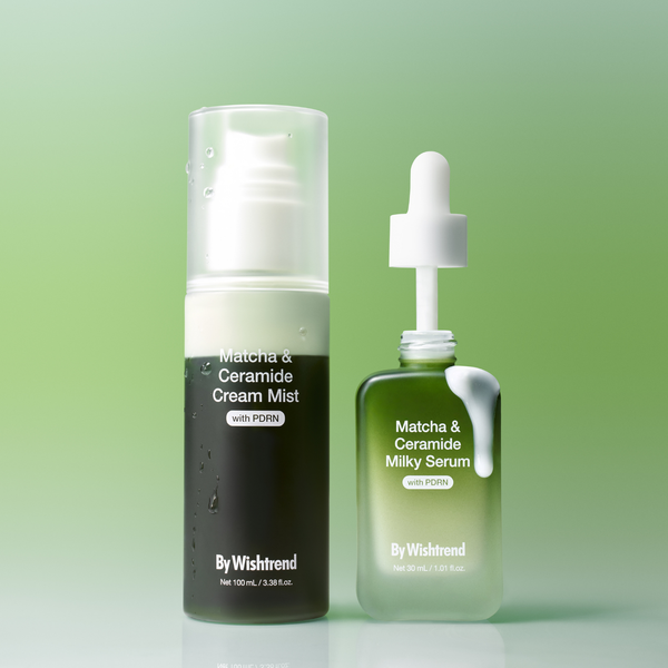 Відновлююча сироватка з матчею та керамідами BY WISHTREND Matcha & Ceramide Milky Serum, 30 мл 11001440 фото