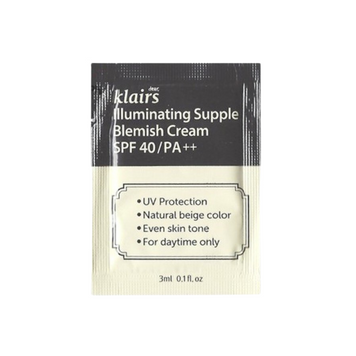 Багатофункціональний ВВ-крем Dear, Klairs Illuminating Supple Blemish Cream SPF 40++, 3 мл 11644 фото