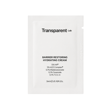 Ультразволожуючий крем Transparent Lab Barrier Restoring Hydrating Cream, 3 мл 11207 фото