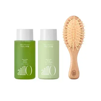 ANILLO Lime Sunday Hair and Brush Set