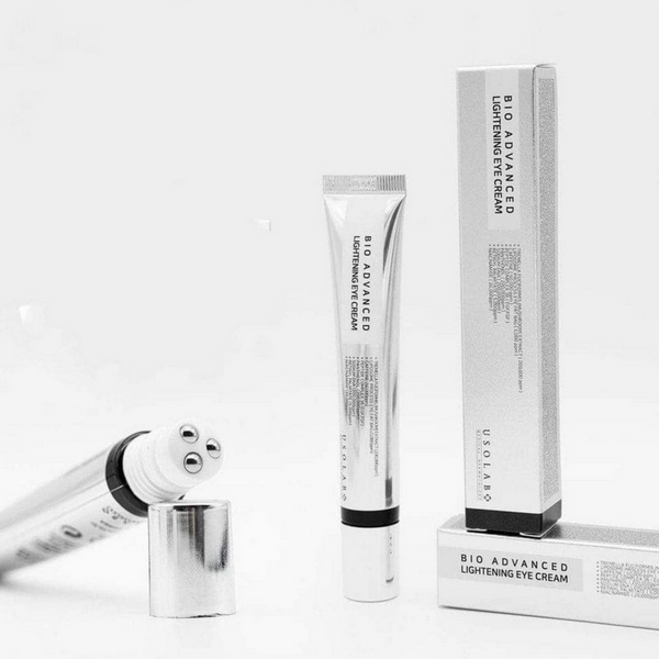 Крем для шкіри навколо очей від темних кіл та набряків USOLAB Bio Advanced Lightening Eye Cream 10705 фото