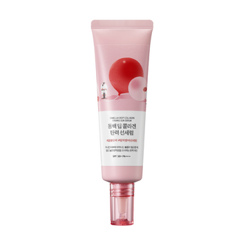 Сонцезахисна сироватка з колагеном ROUND LAB Camellia Deep Collagen Firming Sun Serum, 50 мл 1100815 фото