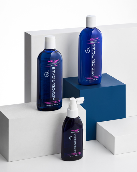 Набір для стимулювання росту нормального та тонкого волосся MEDICEUTICALS Advanced Hair Restoration Fine Thinning Hair 11001347 фото