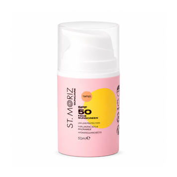 Тонуючий сонцезахист для обличчя St. Moriz Suncare SPF 50 Tinted Face Sunscreen, 50 мл 11001301 фото