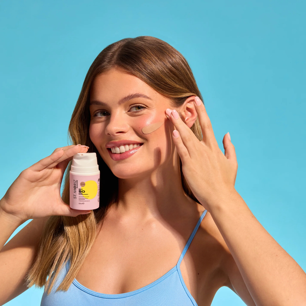 Тонуючий сонцезахист для обличчя St. Moriz Suncare SPF 50 Tinted Face Sunscreen, 50 мл 11001301 фото