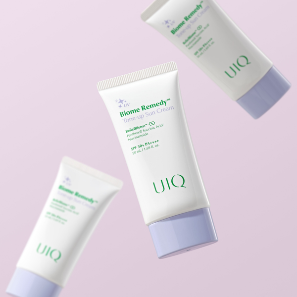 Тонуючий сонцезахисний крем UIQ Biome Remedy™ Tone-up Sun Cream SPF 50+ PA++++, 50 мл 110043 фото