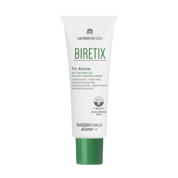 Гель три-актив для шкіри з акне Cantabria Labs Biretix Tri Active Anti-Blemish Gel 10436 фото