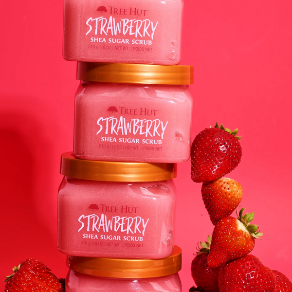 Скраб для тіла Tree Hut Strawberry Sugar Scrub 10407 фото