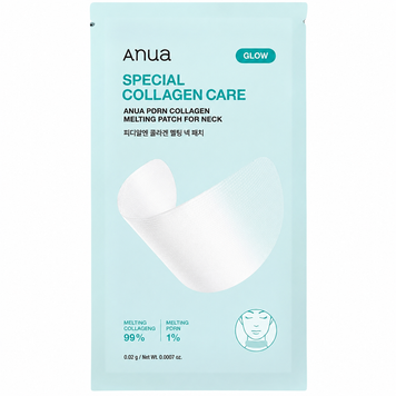 Патчі для шиї із розплавним колагеном та PDRN ANUA PDRN Collagen Melting Patch For Neck, 1 шт 11011263 фото