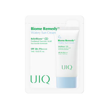 Зволожувальний сонцезахисний крем UIQ Biome Remedy&trade; Watery Sun Cream SPF 50+ PA++++, 1 мл 1110142 фото