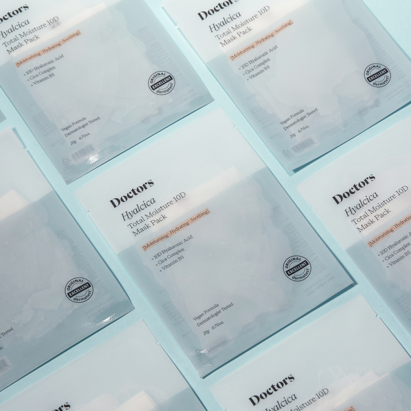 Тканинна маска з 10 формами гіалуронової кислоти та центелою Doctors Hyalcica Total Moisture 10 D Mask Pack 10652 фото