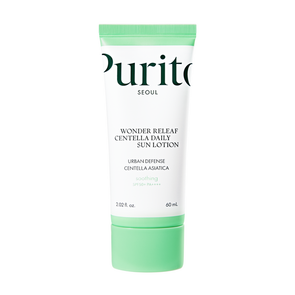 Сонцезахисний лосьйон Purito Seoul Wonder Releaf Centella Daily Sun Lotion 50+ PA++++, 60 мл 10852 фото