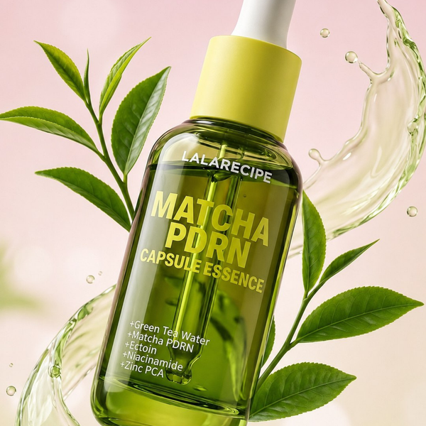 Заспокійлива капсульна есенція-сироватка з комплексом Matcha PDRN LALARECIPE Matcha PDRN Capsule Essence, 30 мл 11001451 фото