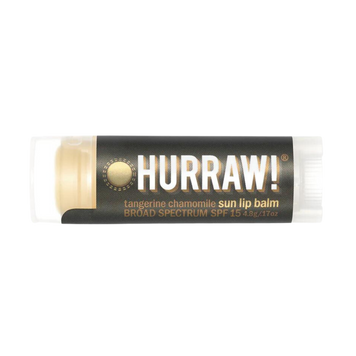 Бальзам для губ Hurraw! Sun Lip Balm Tangerine Chamomile SPF15 10505 фото