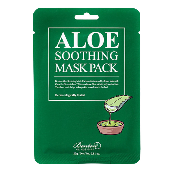 Маска заспокійлива з алое Benton Aloe Soothing Mask Pack 10413 фото