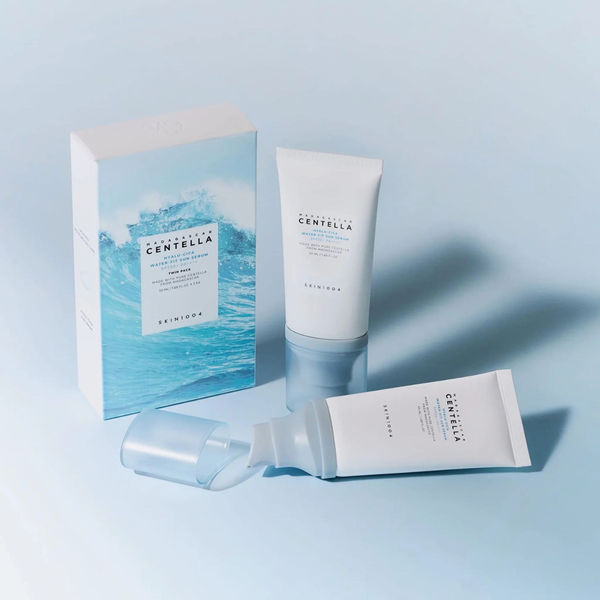 Набір сонцезахисних сироваток SKIN1004 Hyalu-Cica Water-Fit Sun Serum SPF50+ PA++++, 2 * 50 мл 13121 фото