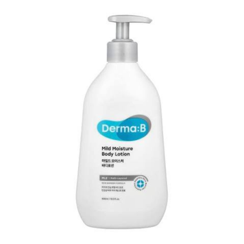 Легкий зволожувальний лосьйон для тіла Derma:B Mild Moisture Body Lotion, 400 мл 11001431 фото