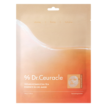 Веганська гідрогелева маска з екстрактом комбучі Dr.Ceuracle Vegan Kombucha Tea Essence in Gel Mask, 36 г 11001036 фото