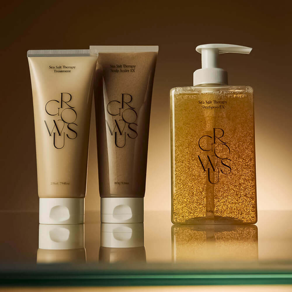 Пілінг-скраб для глибокого очищення шкіри голови GROWUS Sea Salt Therapy Scalp Scaler, 250 г 11001190 фото