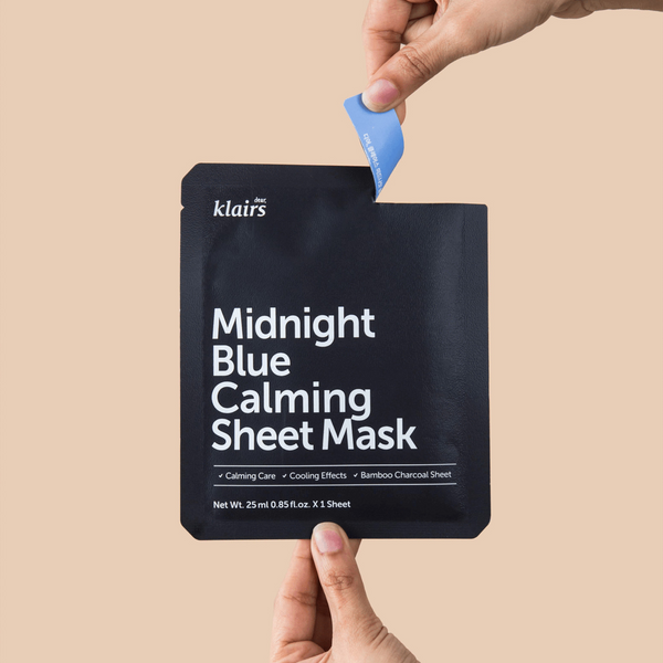 Тканинна маска Dear Klairs Midnight Blue Calming Mask 10761 фото