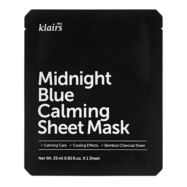 Тканинна маска Dear Klairs Midnight Blue Calming Mask 10761 фото