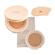 Набір кушон з тональним ефектом Derma Factory Vegan Collagen Cushion відтінок 21, 15 г + змінний блок 15 г 11401117 фото 1