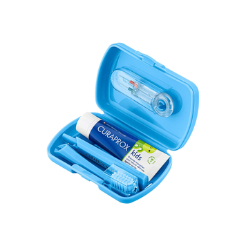 Дитячий дорожній набір Curaprox Kids Travel Set Blue 11001408 фото
