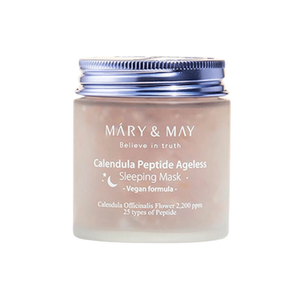 Нічна антивікова маска Mary&May Calendula Peptide Ageless Sleeping Mask, 110 г 10592 фото