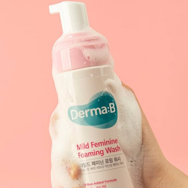 Пінка для інтимної гігієни Derma:B Mild Feminine Foaming Wash, 200 мл 1100480 фото