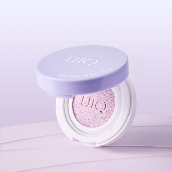 Сонцезахисний міні-кушон з фіолетовим тоном UIQ Biome Remedy&trade; Mini Tone-up Sun Cushion Purple, 6 г 11001209 фото