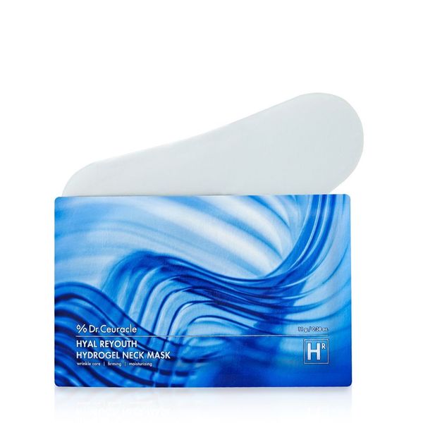 Зволожуюча гідрогелева маска для шиї Dr.Ceuracle Hyal Reyouth Hydrogel Neck Mask 10415 фото