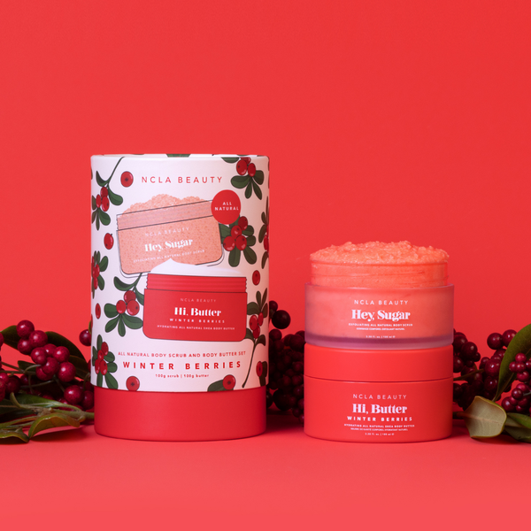 Подарунковий набір для догляду за тілом &laquo;Брусниця&raquo; NCLA Beauty Winter Berries Body Care Gift Set, 2 в 1 1100358 фото