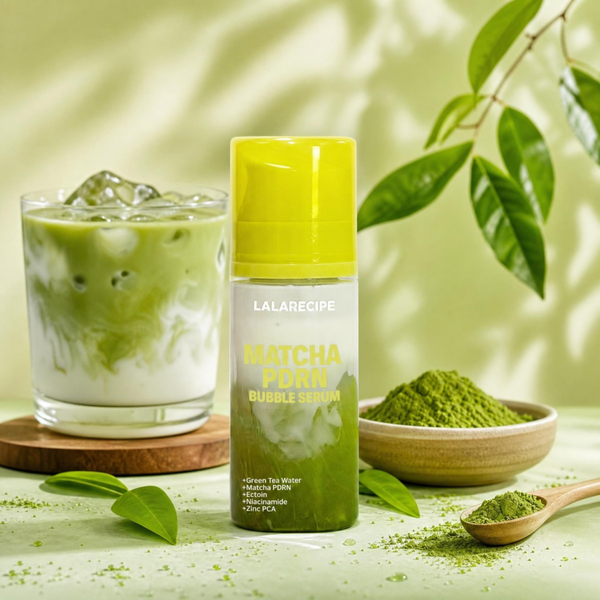 Сироватка для обличчя LALARECIPE Matcha PDRN Bubble Serum, 95 мл 11001363 фото