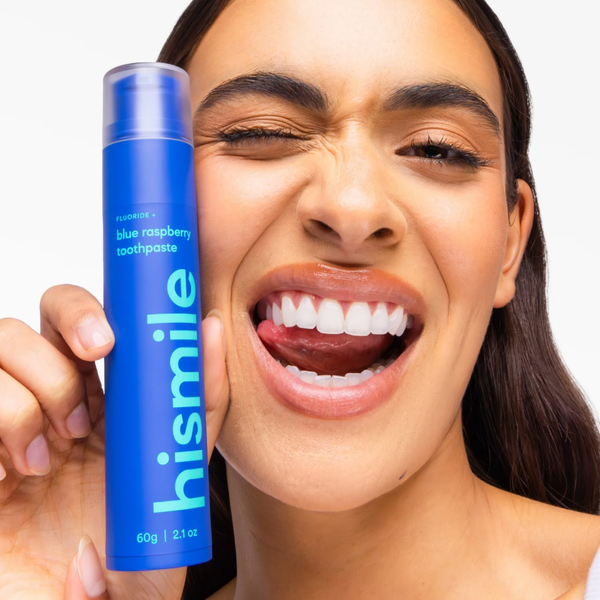 Зубна паста зі смаком блакитної малини Hismile Blue Raspberry Toothpaste, 60 г 11001016 фото