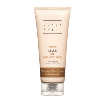 Незмивна термозахисна відновлююча маска для пошкодженого волосся CURLY SHYLL Hair Cure Mask, 100 мл 10786 фото