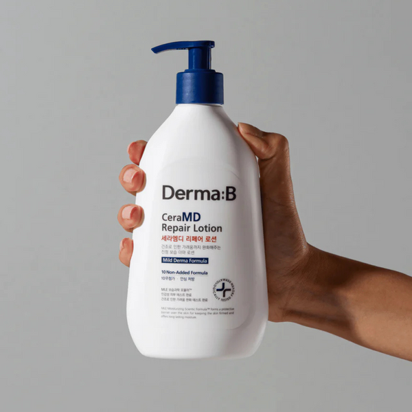 Відновлювальний лосьйон для тіла з керамідами Derma:B CeraMD Repair Lotion, 400 мл 1100635 фото