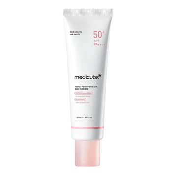 Сонцезахисний тонуючий крем з полінуклеотидами Medicube PDRN Pink Tone Up Sun Cream SPF50+ PA++++, 50 мл 11001214 фото