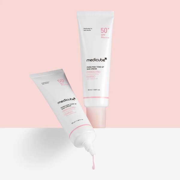 Сонцезахисний тонуючий крем з полінуклеотидами Medicube PDRN Pink Tone Up Sun Cream SPF50+ PA++++, 50 мл 11001214 фото