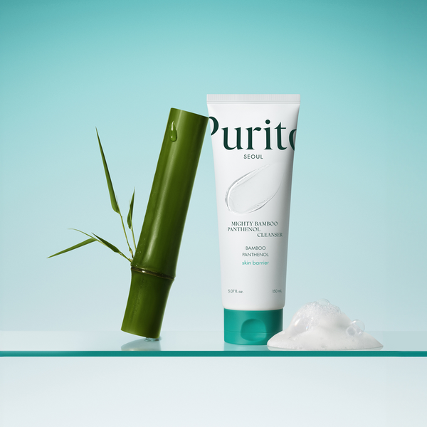 Гель для вмивання з екстрактом бамбука та пантенолом Purito Seoul Mighty Bamboo Panthenol Cleanser, 150 мл 1100120 фото