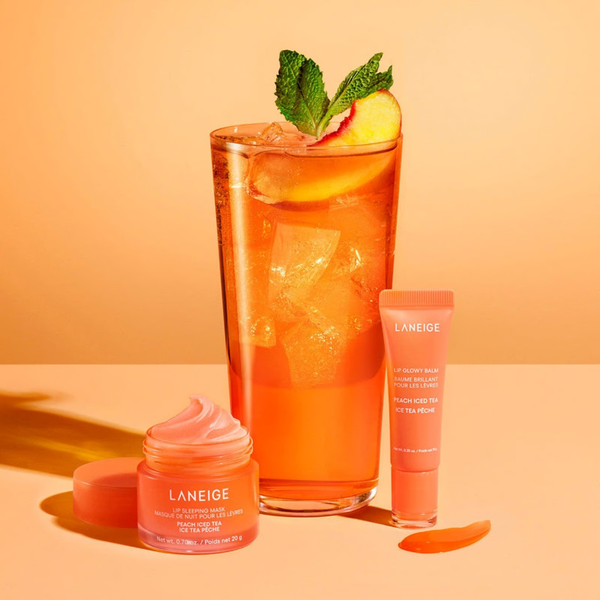 Нічна маска для губ з ароматом персика LANEIGE Lip Sleeping Mask EX Peach Ice Tea, 20 г 11001176 фото