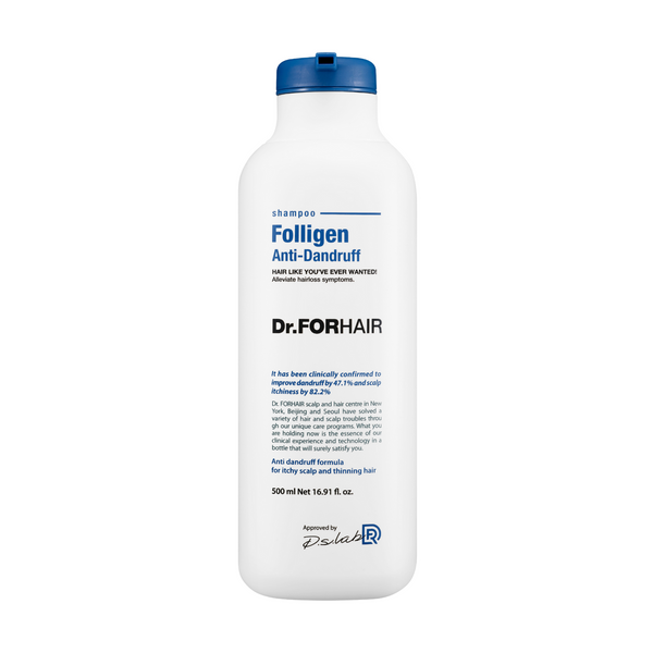 Шампунь проти лупи для ослабленого волосся Dr.FORHAIR Folligen Anti-Dandruff Shampoo, 500 мл 10206 фото