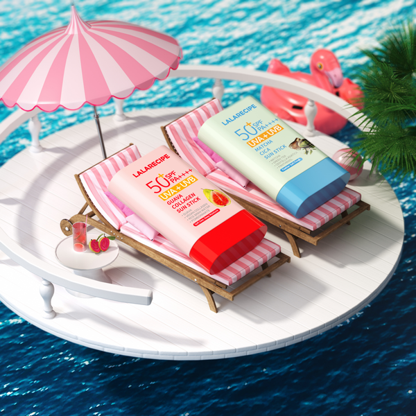 Сонцезахисний стік з екстрактом гуави та колагеном LALARECIPE Guava Collagen Sun Stick, 20 г 11001334 фото