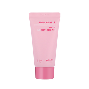 Нічний незмивний крем для сухого та пошкодженого волосся AMOS Professional True Repair Hair Night Cream, 30 мл 1101681 фото