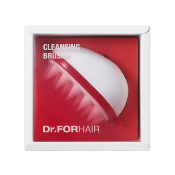 Силіконова масажна щітка для миття голови Dr.FORHAIR Cleansing Scalp Brush 10277 фото