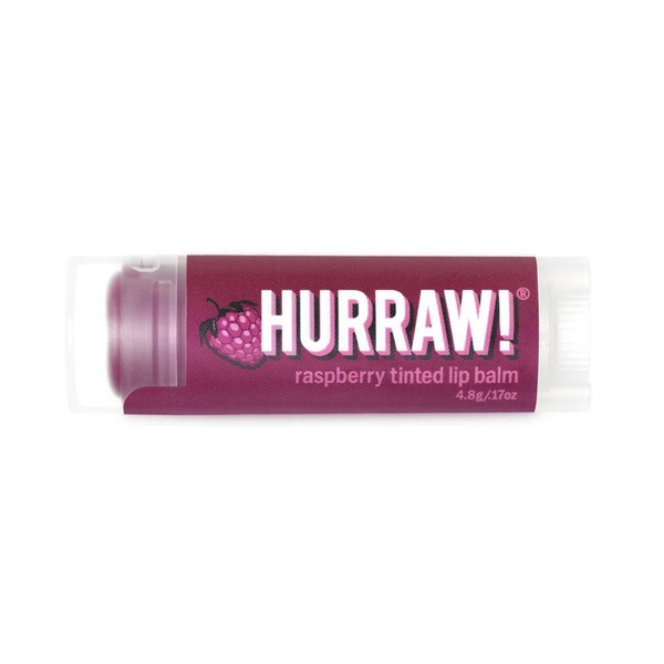 Бальзам для губ з рожевим відтінком Hurraw! Raspberry Tinted Lip Balm 10435 фото